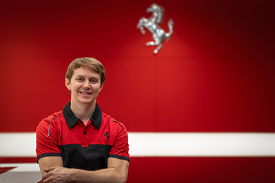 Steve Worrell - Certified Ferrari Technician